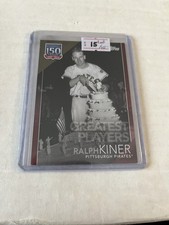 2019 Topps Ralph Kiner 150 Years Greatest Player Red /10 SP  0146