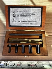 NOS NIB Dumont Minute Man 00 Broach Set NEW & UNUSED