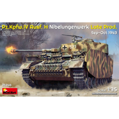 PZ.KPFW.IV AUSF. H.NIBELUNGENWERK LATE PROD. (SEP-OCT 1943) KIT 1:35 Miniart Kit