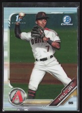 2019 Bowman Draft #BDC-167 Glenallen Hill Jr. Chrome Arizona Diamondbacks