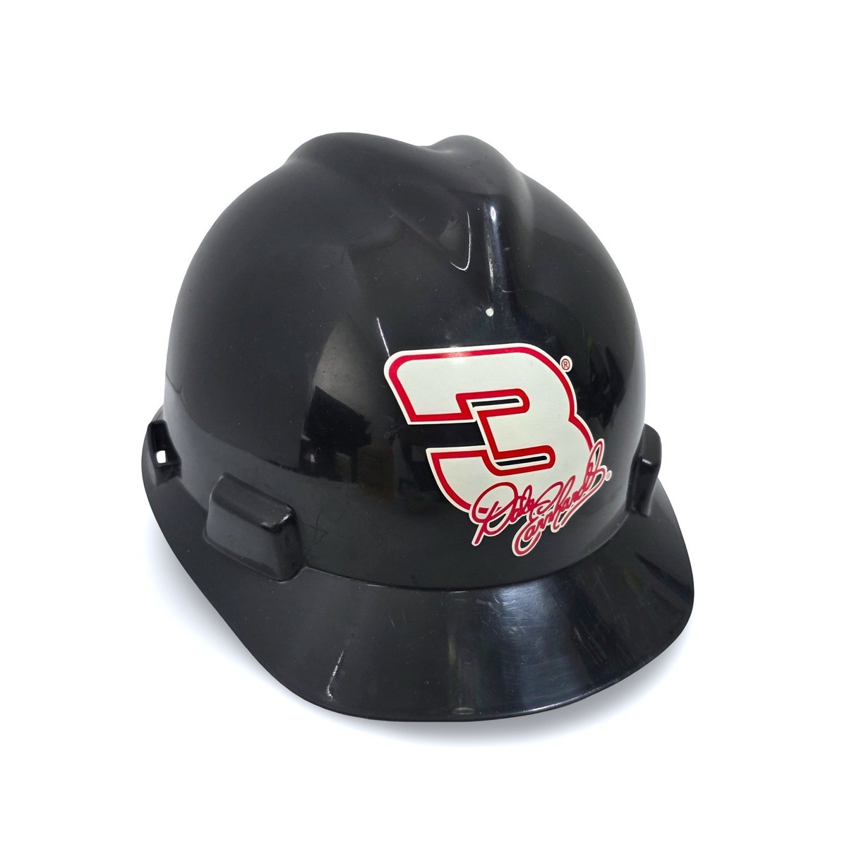 Dale Earnhardt #3 Hard Hat Signature Black Safety Helmet Nascar