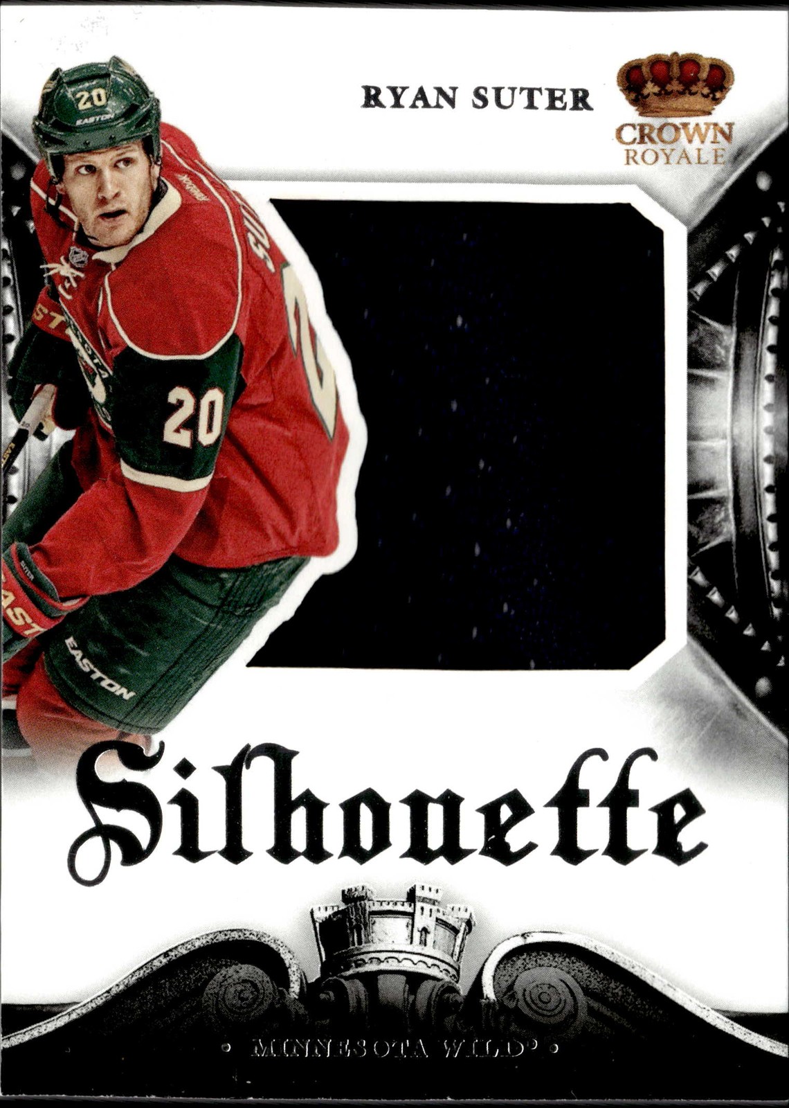 2013-14 Panini Crown Royale #S-RSU Ryan Suter Silhouette Materials