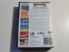 Authentic Sunset Riders w/Case No Manual (Sega Genesis, 1992)