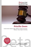 Lambert M. Surhone (U. A.) | Priscilla Owen | Taschenbuch | Englisch (2026)