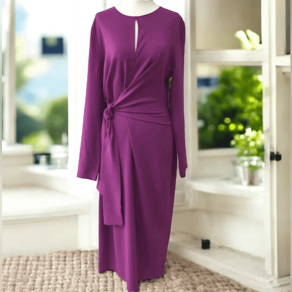 VALENTINO Abito midi REISS Valentina $385 taglia US 8 UK 12