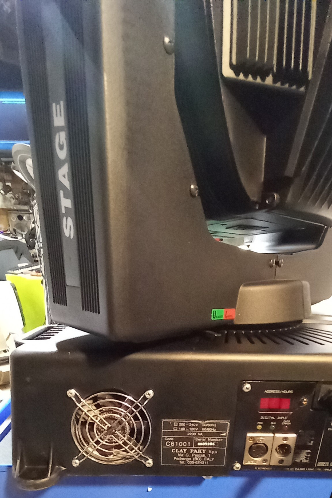 Clay Paky Stage Zoom 1200 professional dmx concert lighting moving head gobo