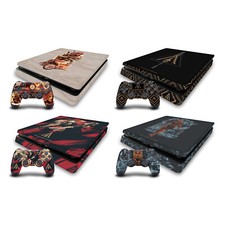 ASSASSIN'S CREED ODYSSEY ARTWORK VINYL SKIN FOR PS4 SLIM CONSOLE  CONTROLLER
