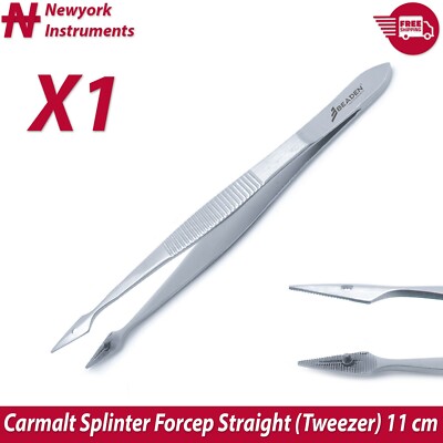 Carmalt Splinter Tweezer Surgical Forceps & Veterinary Lab Instruments ...