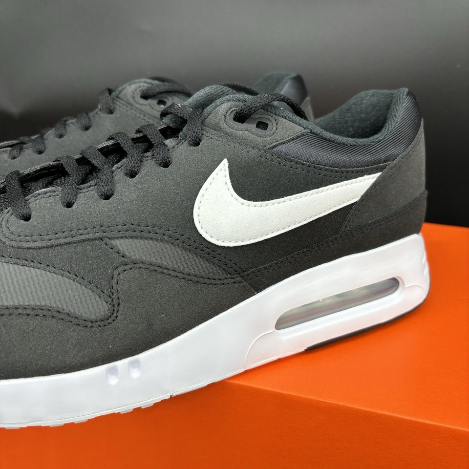 Nike Air Max 1 '86 OG Golf Shoes Black/White Sneakers DV1403010 Men's