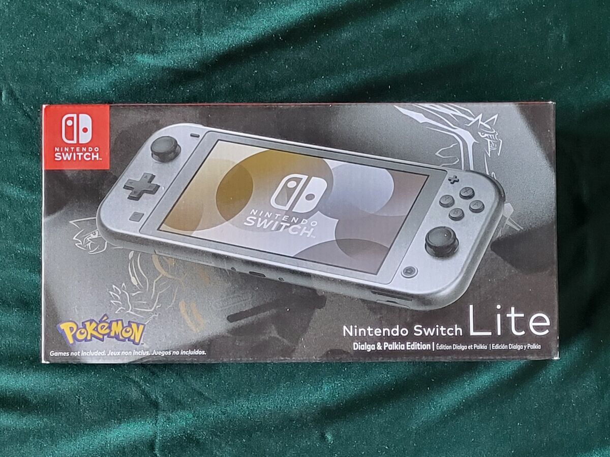 Nintendo Switch Lite Pokemon BDSP Dialga & Palkia Edition Nintendo Switch Lite Pokemon BDSP Dialga & Palkia Edition