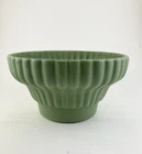 Vintage Haeger 8” Planter Matte Green  #42 USA Ribbed Design