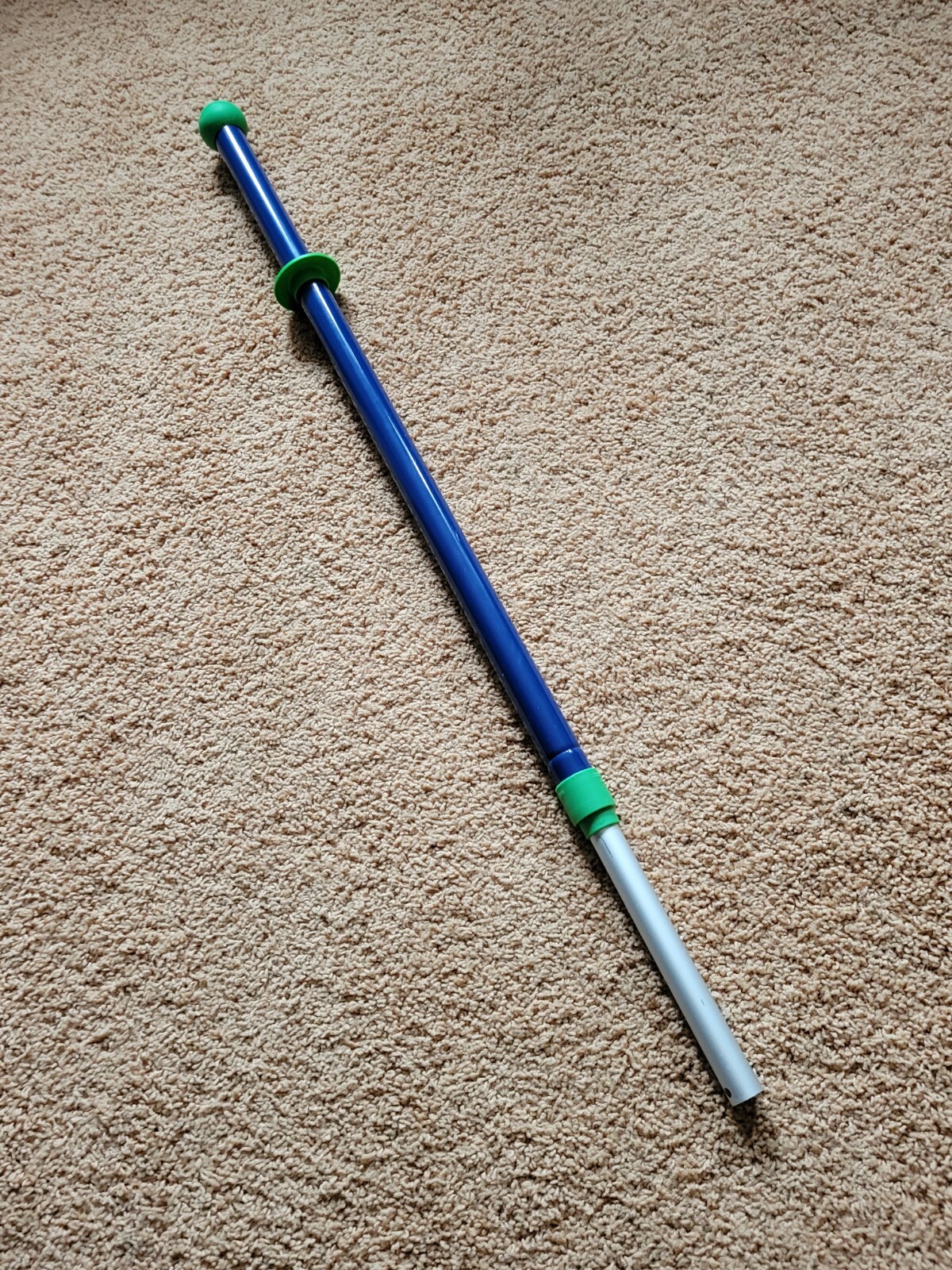 NEW without box Norwex Telescoping Mop Handle Blue/Green eBay