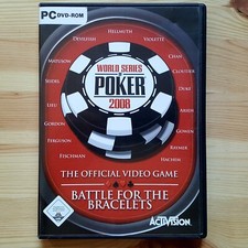 PC Spiel World Series of Poker 2008 Battle for the Bracelets in Hülle OVP