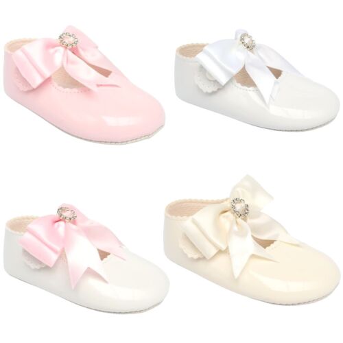 Baypods B060 Originals Girls Babies Soft Soles Pre-Walkers Shoes UK Size 0 -3 - Picture 1 of 29