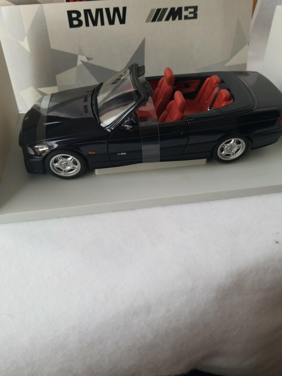 BMW M3 CABRIOLET TECHNO-VOILET- 1:18 SCALE UT MODELS | eBay