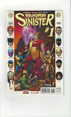 Marvel Comic  Squardron Sinister No. 1 August 2015  $3.99 USA
