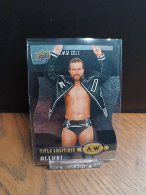 AEW Upper Deck Allure 2022 Adam Cole Title Ambitions TA-26