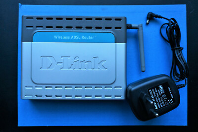 D-Link Wireless ADSL Router DSL-G664T mit Netzteil