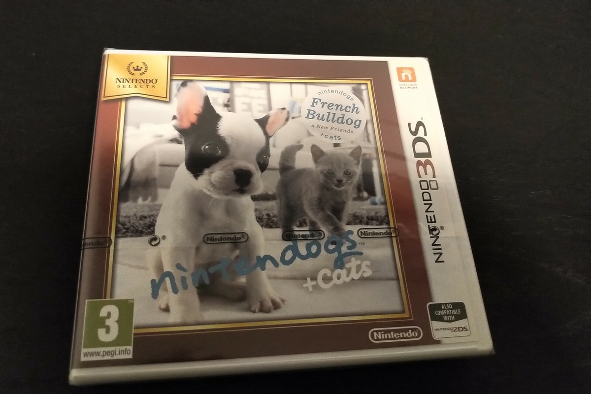 nintendogs + cats フレンチ・ブル &amp; Newフレンズ - 3DS Amazon.com: Nintendogs + Cats: French Bulldog and New