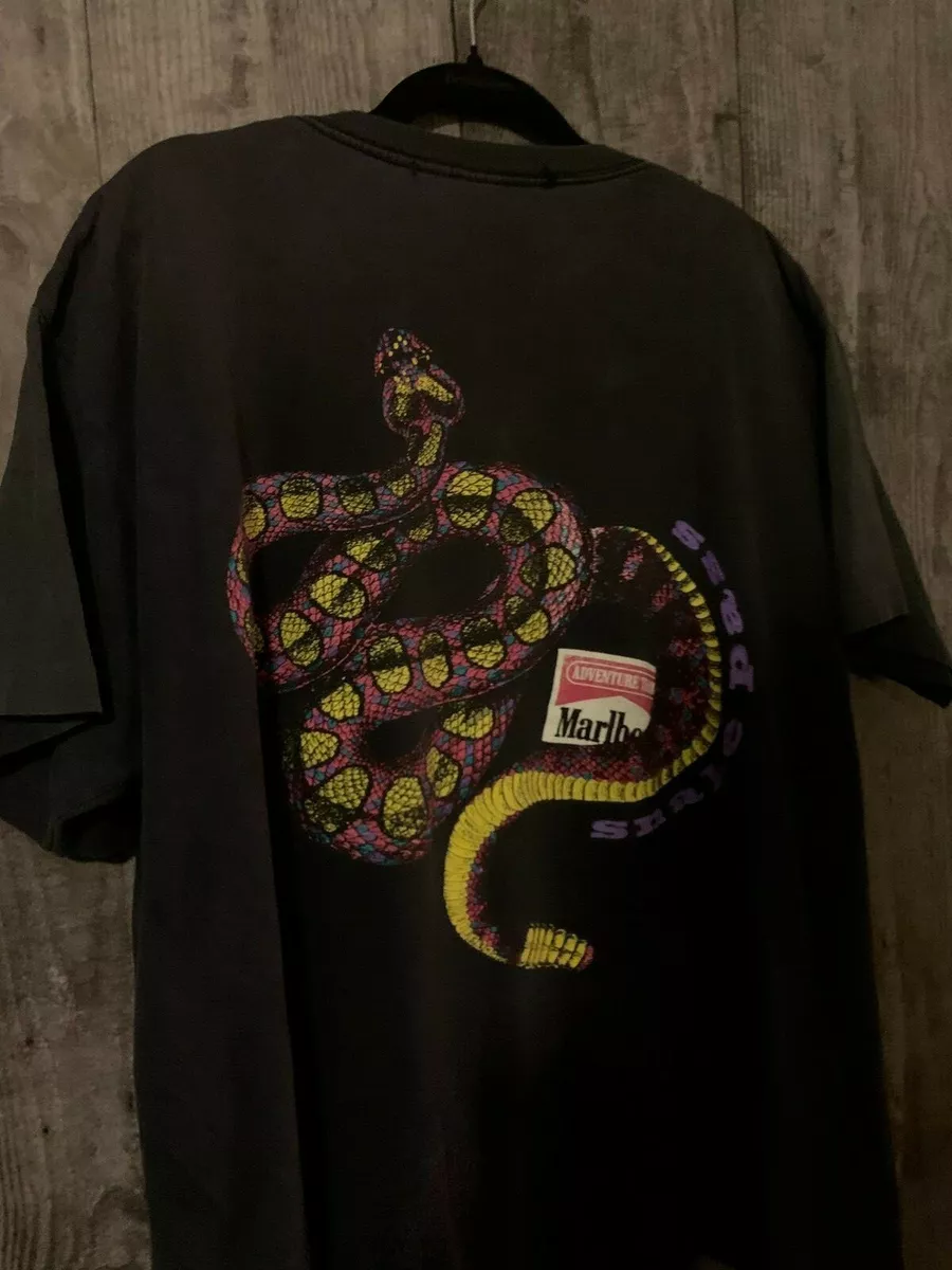 Vintage Marlboro 90’s Adventure Team Snake Pass T Shirt
