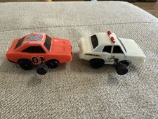 1980 Dukes of Hazzard Country Wind-Up Sheriff's Car General Lee Lot Warner Bros
