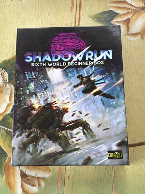 Shadowrun 6th edition Starter Set VG Condition 