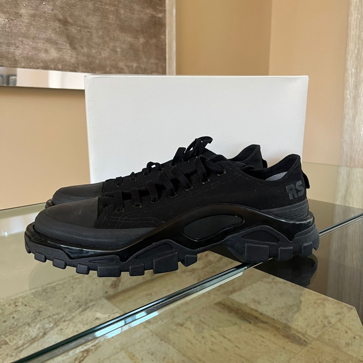 Raf Simons , RS Detroit Runner in Black , BNWOB 9.5 US | eBay