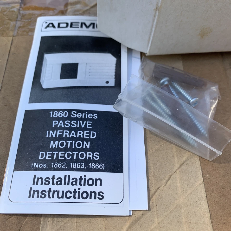 Honeywell Ademco 1862  Passive Infrared motion Detector new old stock free ship - Image 4 of 4