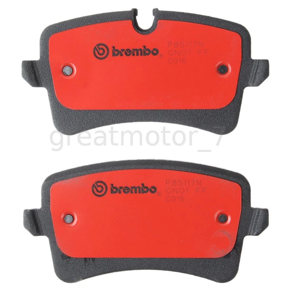 Juego de pastillas de freno delanteras traseras Brembo para Audi A6 Quattro 2012-2018 Foto 3 de 4