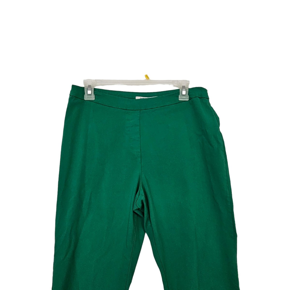 Zac & Rachel Women's Green Capri Pants Size 10 Rayon | eBay