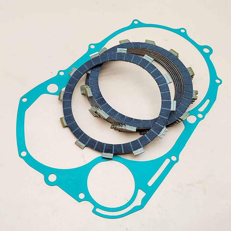 Kit de placas de fricción de embrague y junta para Yamaha V Star 1100 XVS1100 1999-2009 Foto 3 de 4