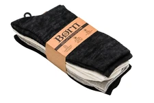 BORN Women s Outdoor Boot Socks Size 4-10 Stay Comfortable Dry Warm 4 Pair