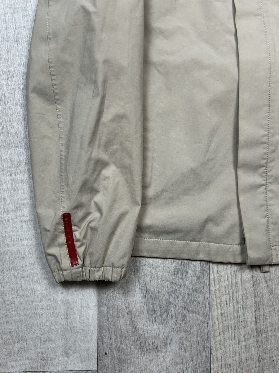 Men's Vintage Prada Gore Tex Jacket With Nylon Hood Size IT