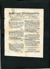 Bambergerski arkusz inteligencji nr 78 z 5 października 1832 (OR1)