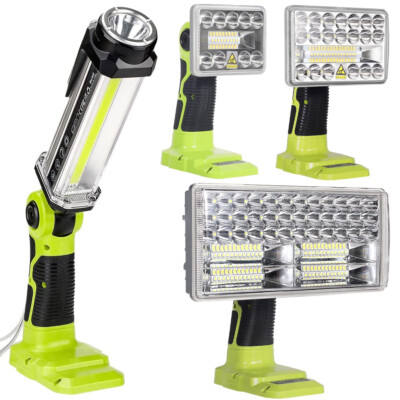 #ad 3 5#x27; 9#x27;#x27; LED Spotlight Flashlight for Ryobi 18V ONE Li ion Ni Cad Ni Mh Battery $29.11
