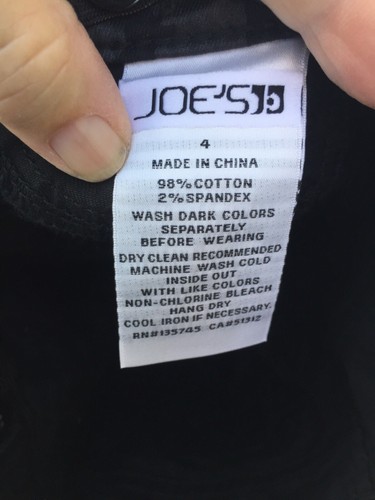 NWT JOE’S Girls Jeggings SZ 4 See Measurements Below Retail $64 Adj. Waist - Picture 5 of 11