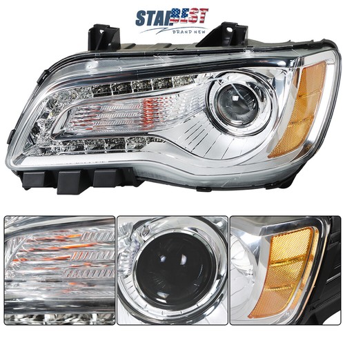 Conjunto de faros halógenos para Chrysler 300 2011-2014 - Imagen 4 de 13