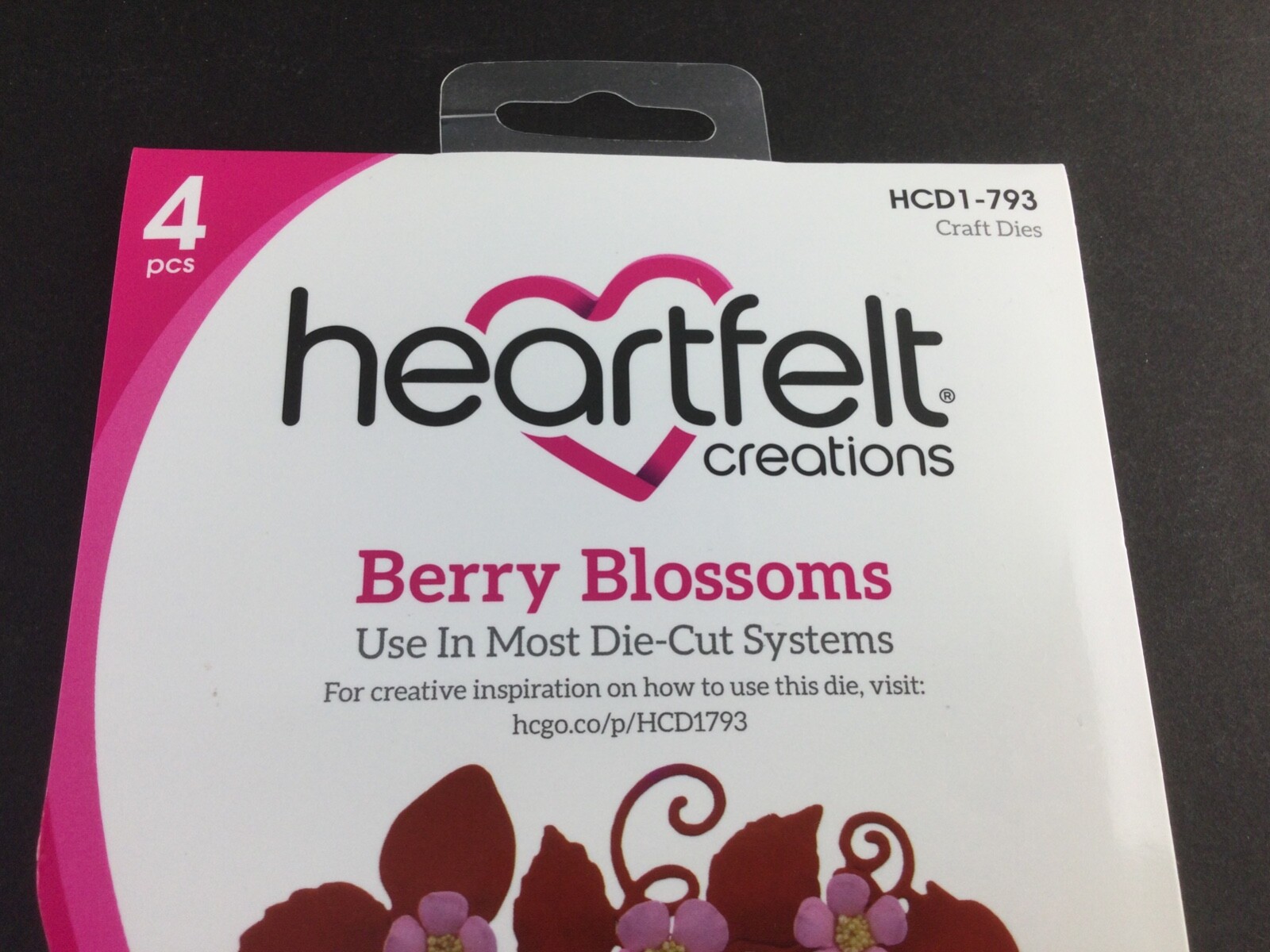 Heartfelt Creations BERRY BLOSSOMS Die Cut Set HCD1793 eBay