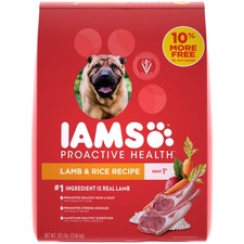 iams proactive health adult with lamb & rice pate canned dog food