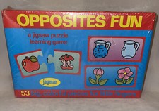 OPPOSITES FUN 53 PIECE LEARNING JIGSAW PUZZLE