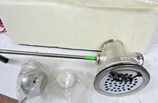 ✌️NEW T&S KITCHEN SINK DRAIN ASSEMBLY WITH TWIST HANDLE 3.5" SINK OPENING