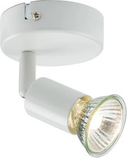 Image of Single Indoor Wall or Ceiling Spot Light 50W GU10 Knightsbridge NSPGU1