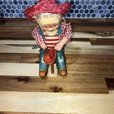 Alps Shoji Tin Wind-up Spring Showa Retro
