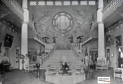 1897 Room Inside Woman's Building Tennessee Centennial Nashville 8X10 Photo H522