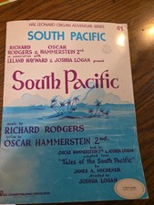 South Pacific Music Bt Richard Rodgers Music Book