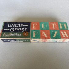 Uncle Goose 14 Wooden Wood Ocean Blocks - NEW