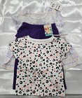 3 Pieces Of 3-6 Month Baby Clothes ,Dress, Legins And T-shirts New With Tags