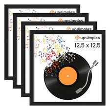 Upsimples 12.5X12.5 Record Frame, Vinyl Frames for 12Inch Album Cover, Wall Disp