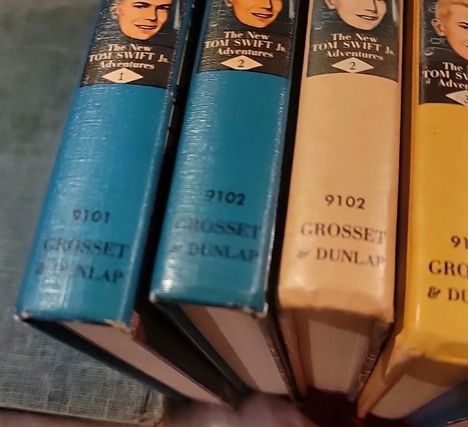 Vintage Tom Swift Jr. Book Lot of 12 Victor Appleton Science Adventure 1954-59 - Image 2 of 4