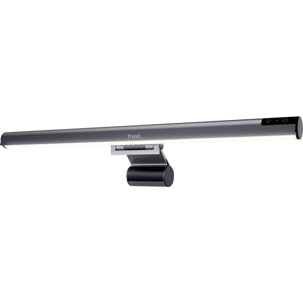 Barre lumineuse pour moniteur Trust avec éclairage LED asymétrique anti-reflet noir